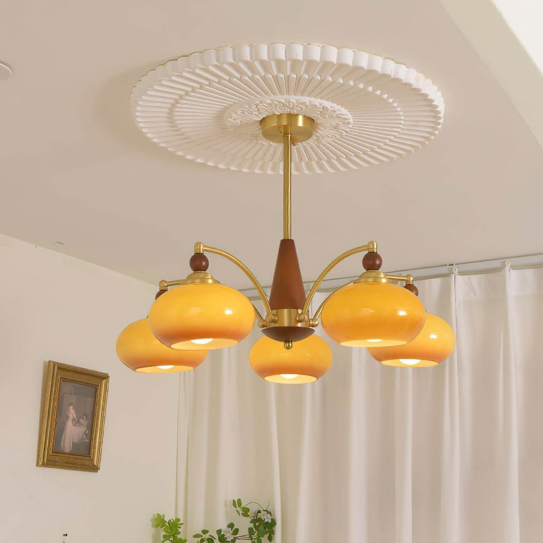 Retro loftlampe, 3 lyskilder