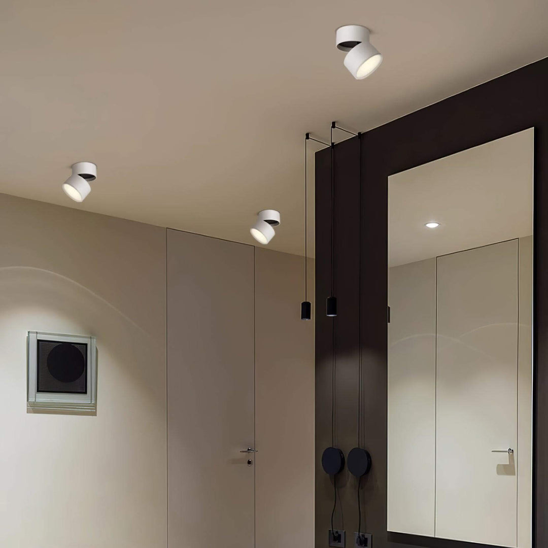 Overflademonteret loftslampe