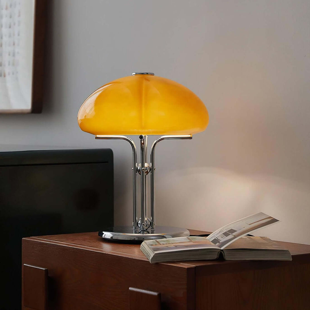 Bauhaus-stil svamp skrivebordslampe