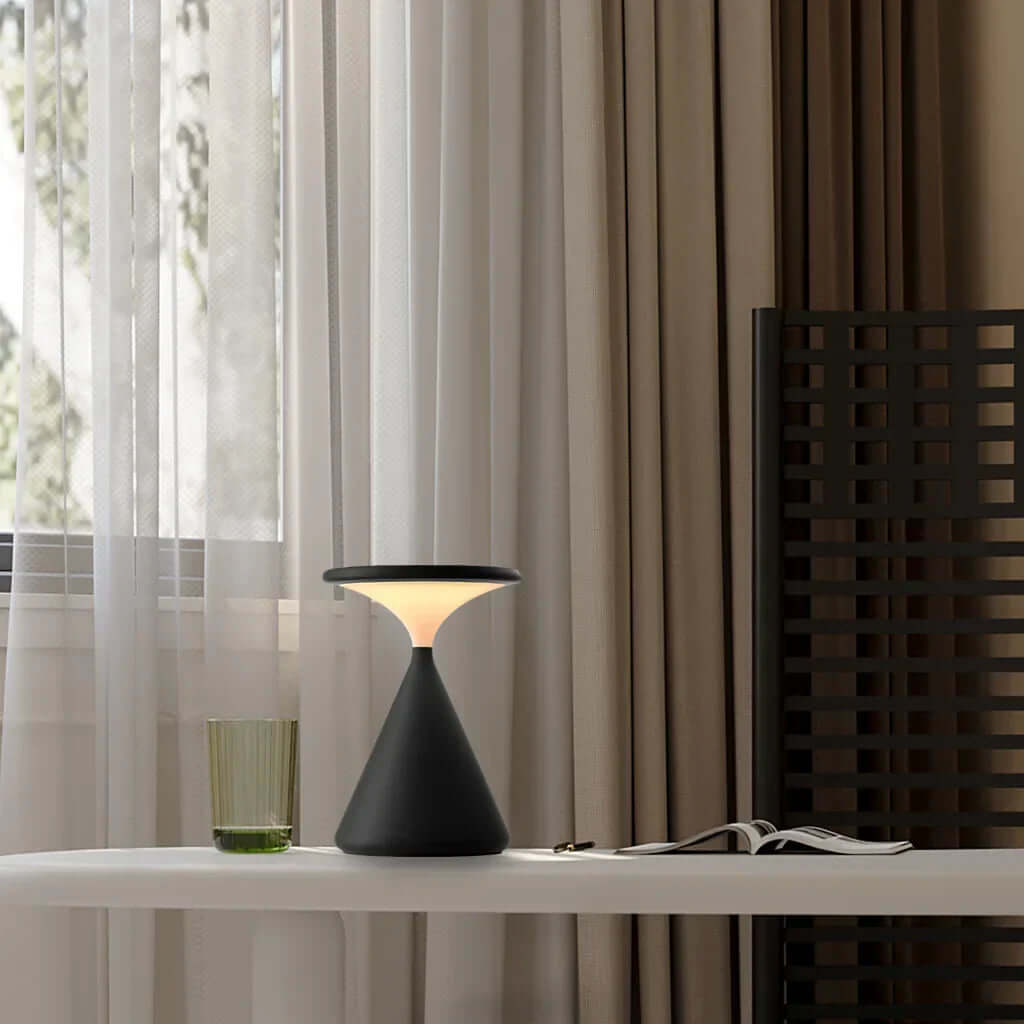 Aeron Timeglas Trådløs Bordlampe