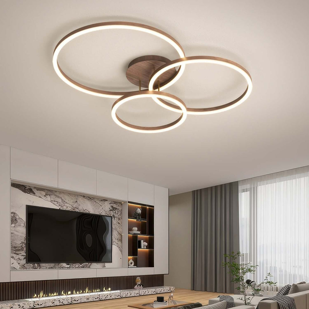 Elegant ring loftlampe