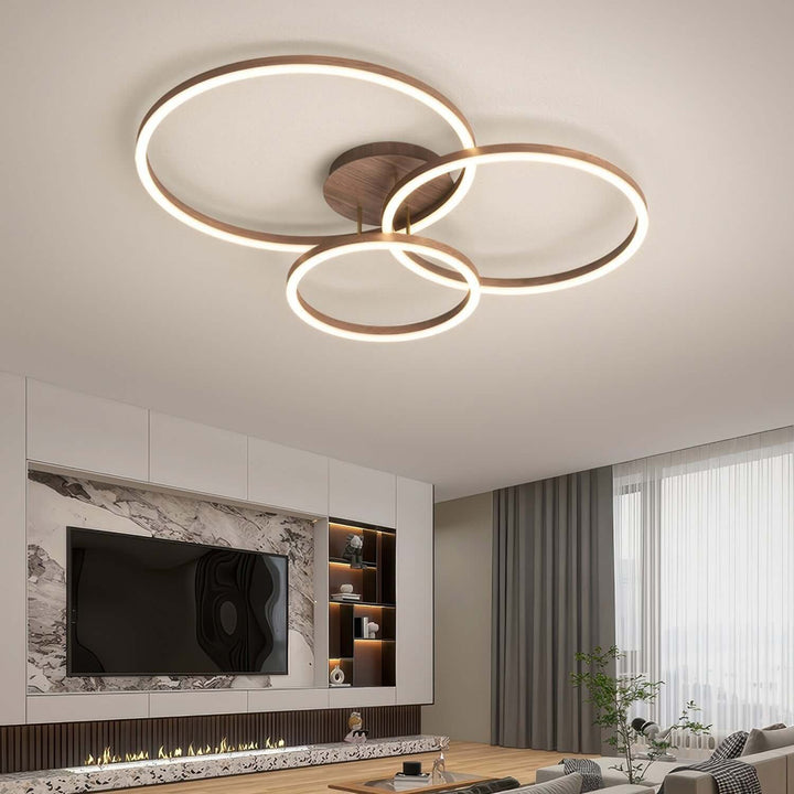 Elegant ring loftlampe