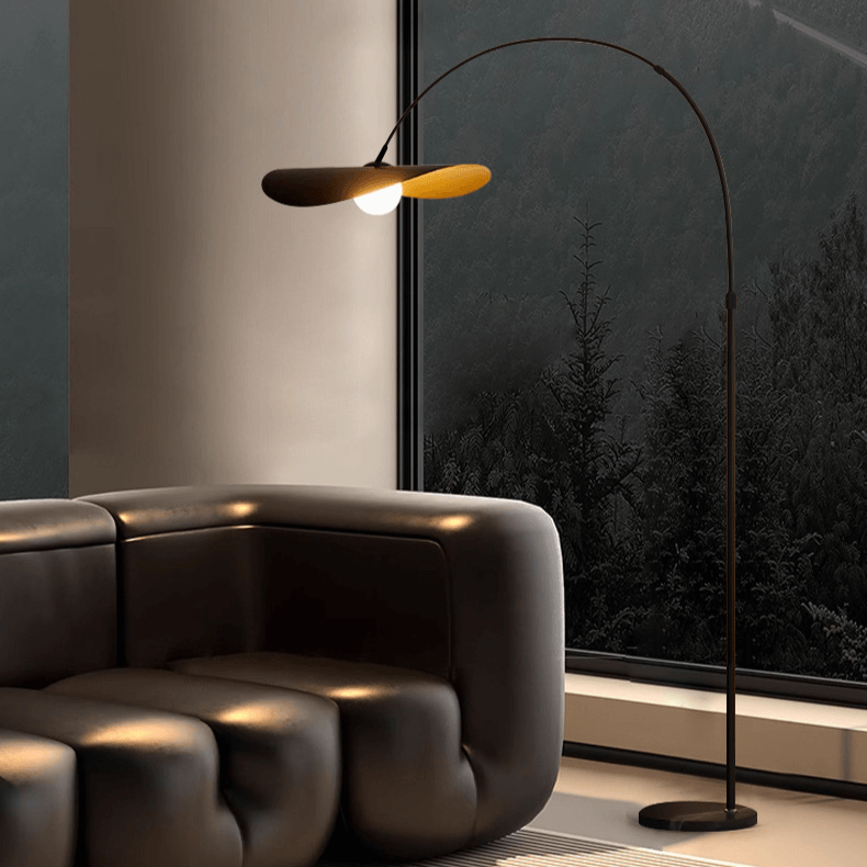 Moderne gulvlampe - Naturlig stil