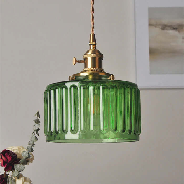 Vintage-stil glaspendel