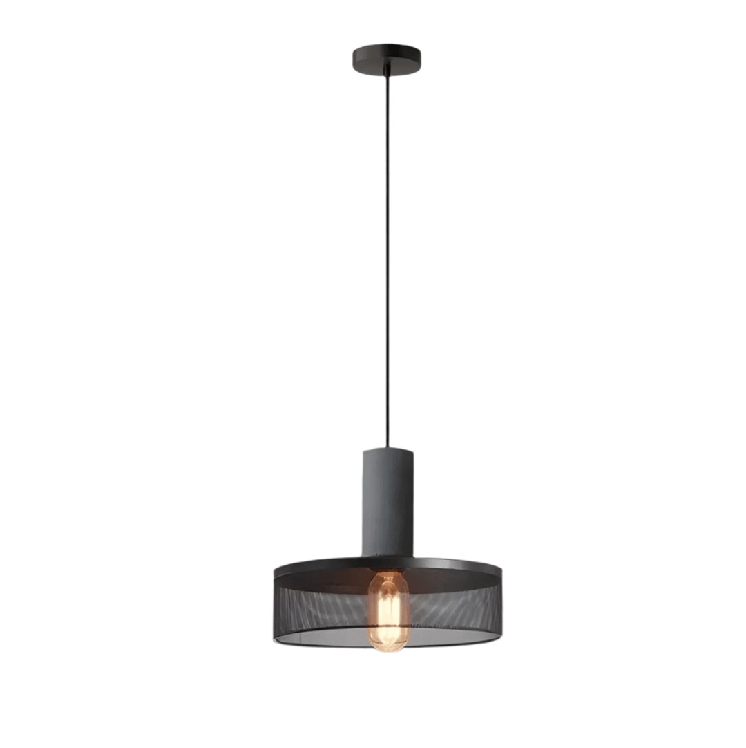 Moderne loft pendellampe - Beton & metal design