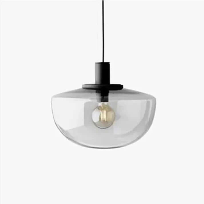 Moderne glas pendellampe