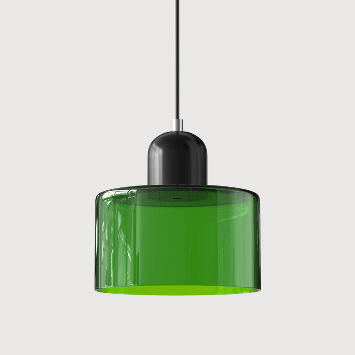 Moderni lasinen Bauhaus-tyylinen riippuvalaisin