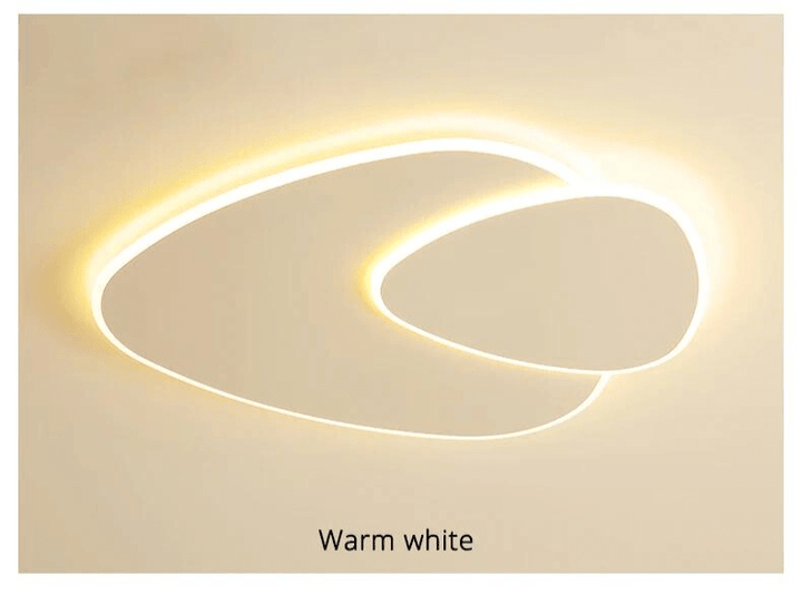 Moderne LED Loftlampe – Elliptisk