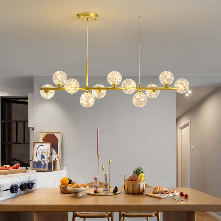 Moderne pendellampe til spisestue