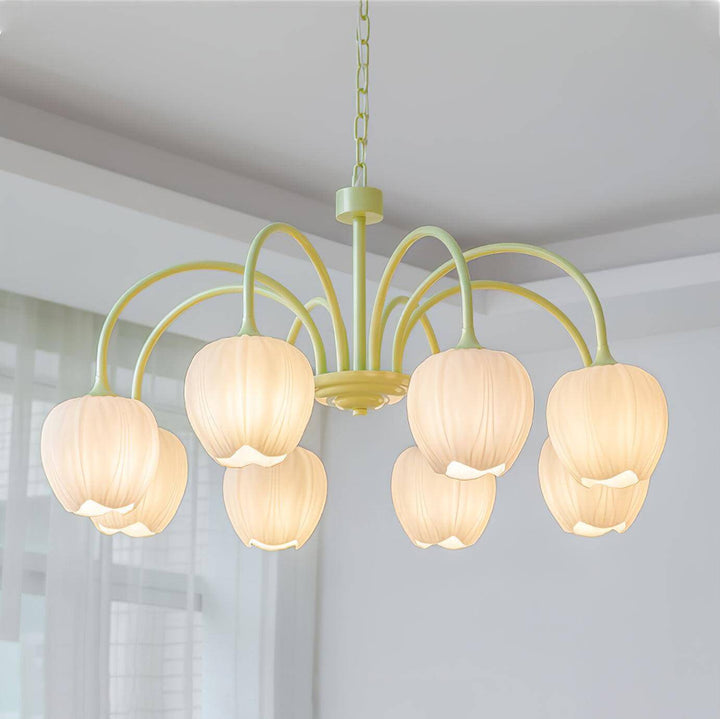 Moderne loftlampe i matcha-stil