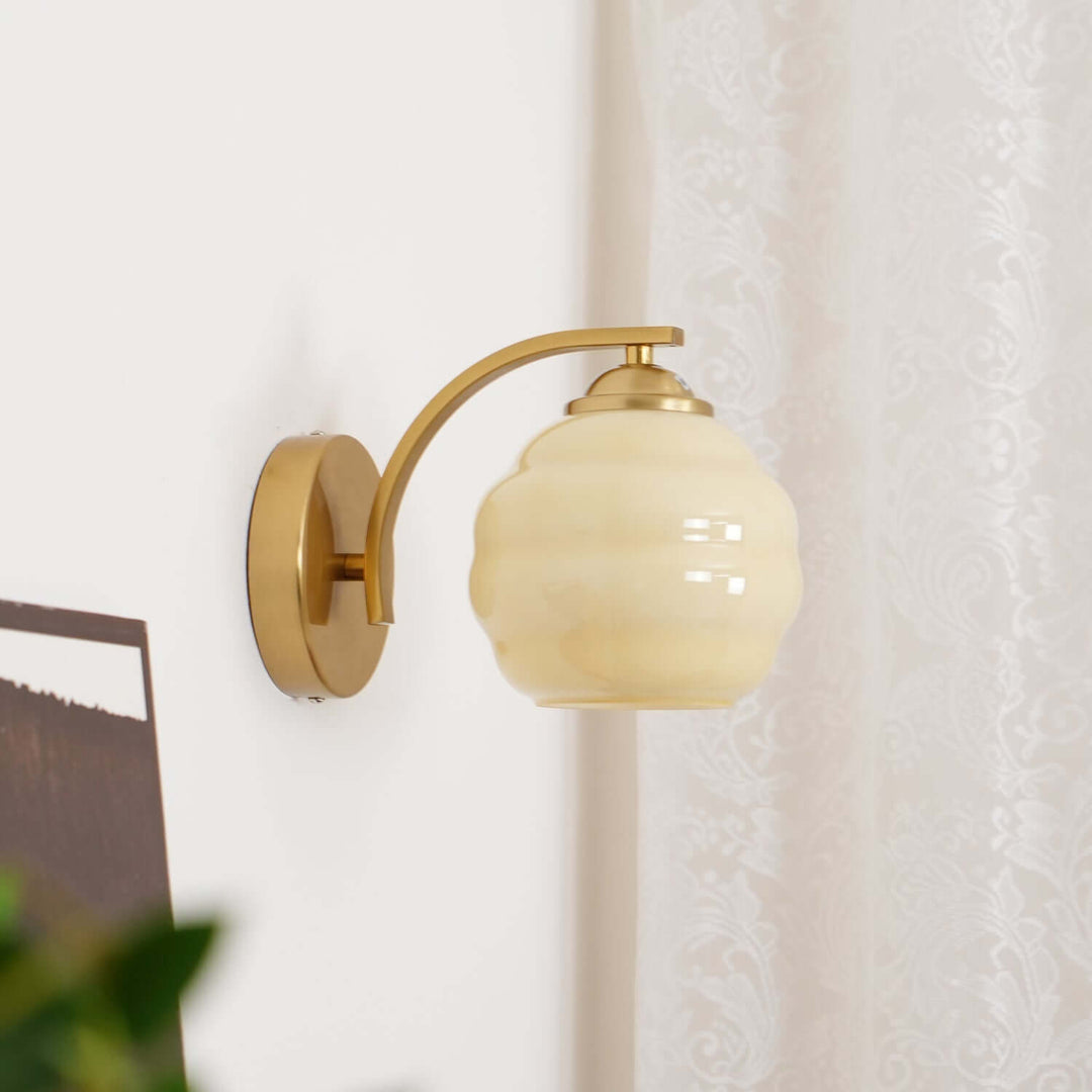 Vintage Art Deco Væglampe