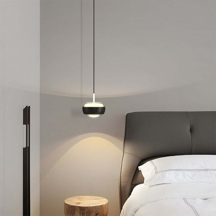 Halvcirkel LED loftlampe, moderne design