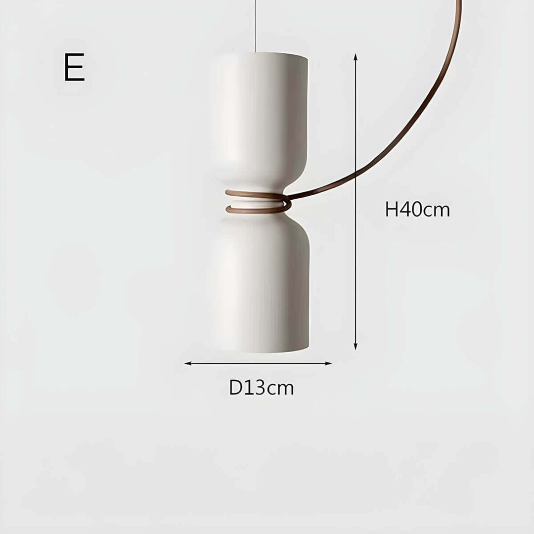 Moderne Geometrisk Pendellampe - Indretningslampe