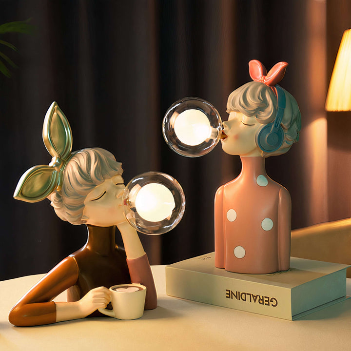 Håndlavet bordlampe fra Artisan Sisters