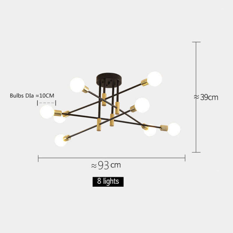 ORBITA | Moderne Glas Lysekrone