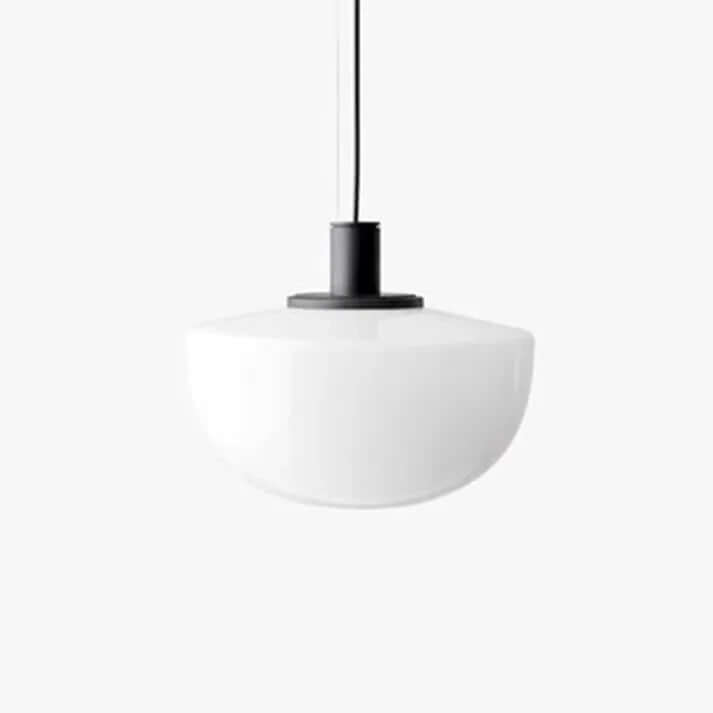 Moderne glas pendellampe