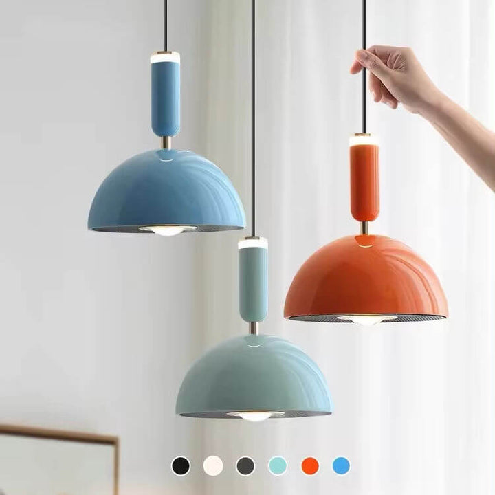 Moderne LED-hængelampe, makaronistil