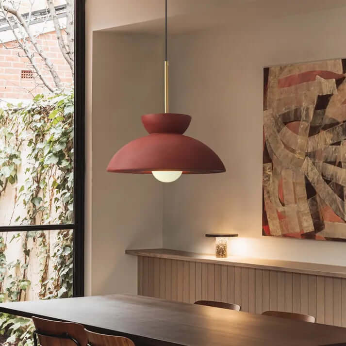 Moderne pendellampe til spisestuen