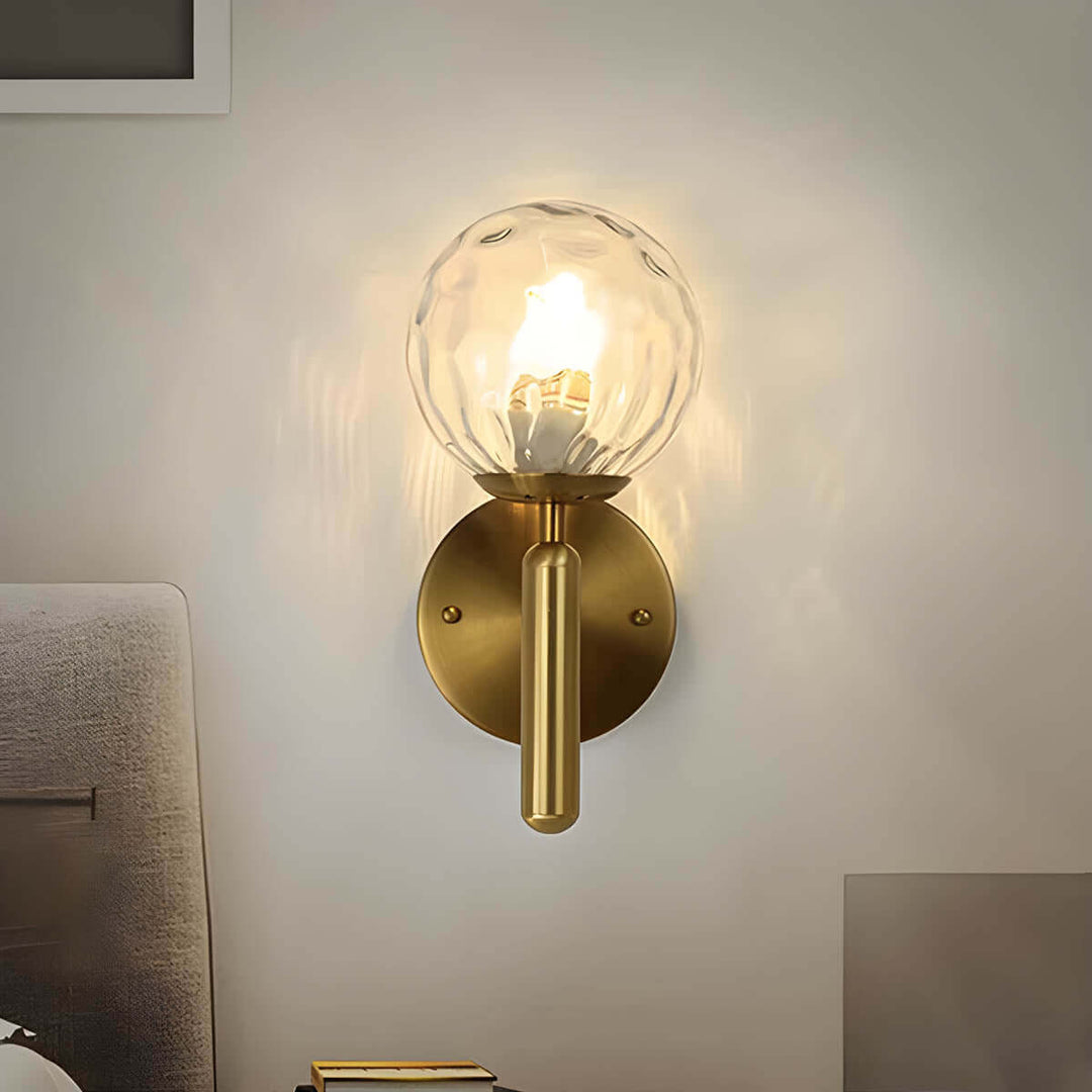 Glasvæglampe - Mid-century moderne stil