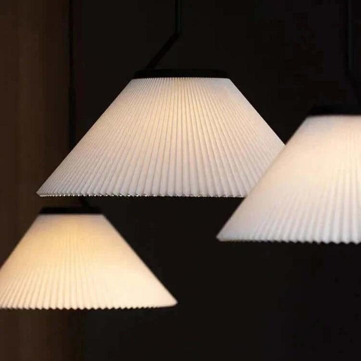 Nordisk Rynket Creme Pendel Lampe