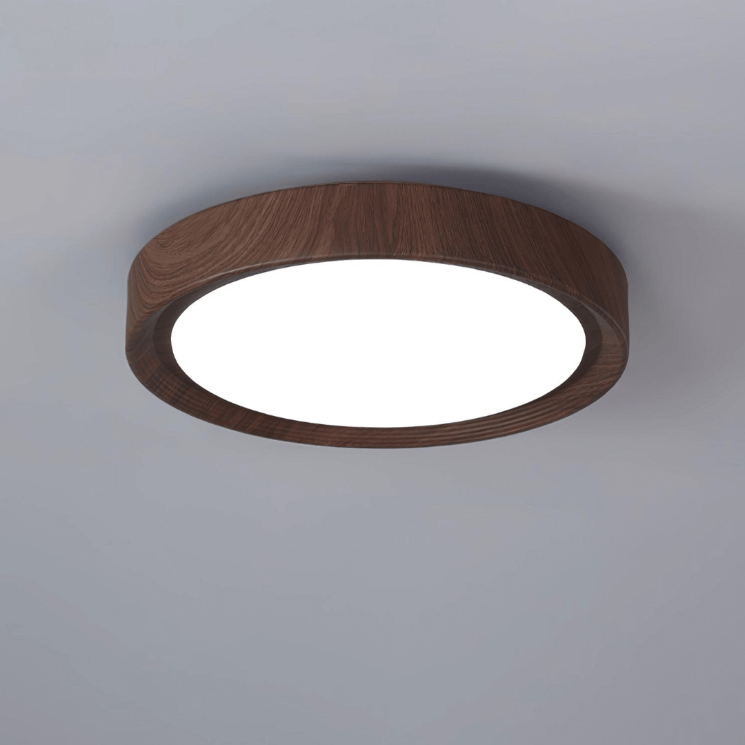Moderne Træ Loftslampe - Dekorationslampe