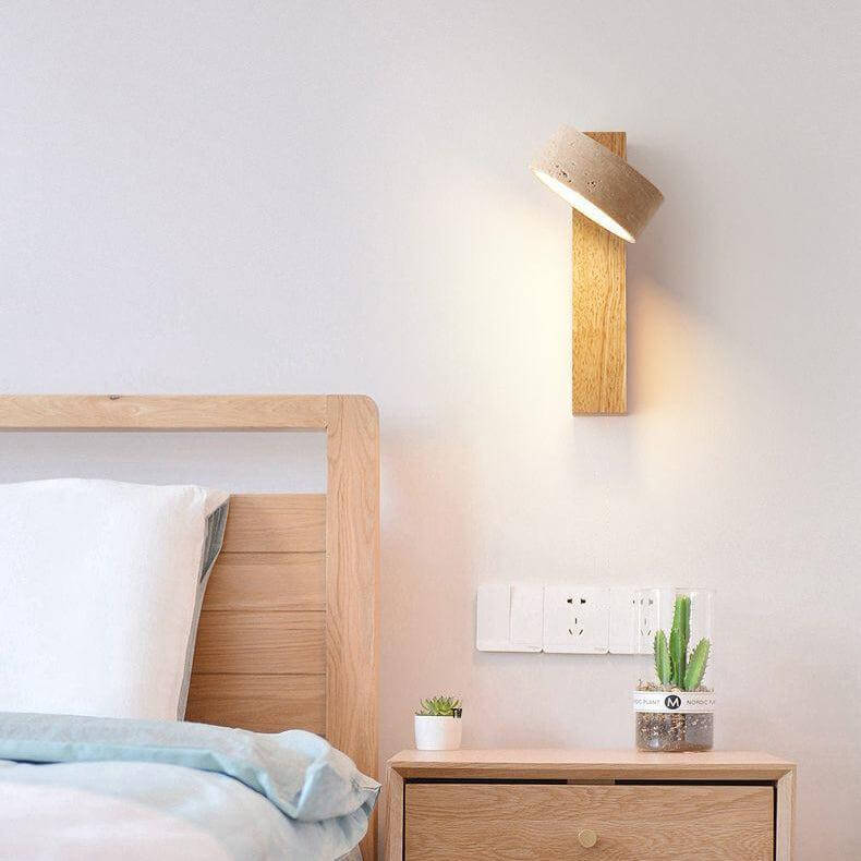 Moderne væglampe med naturligt design