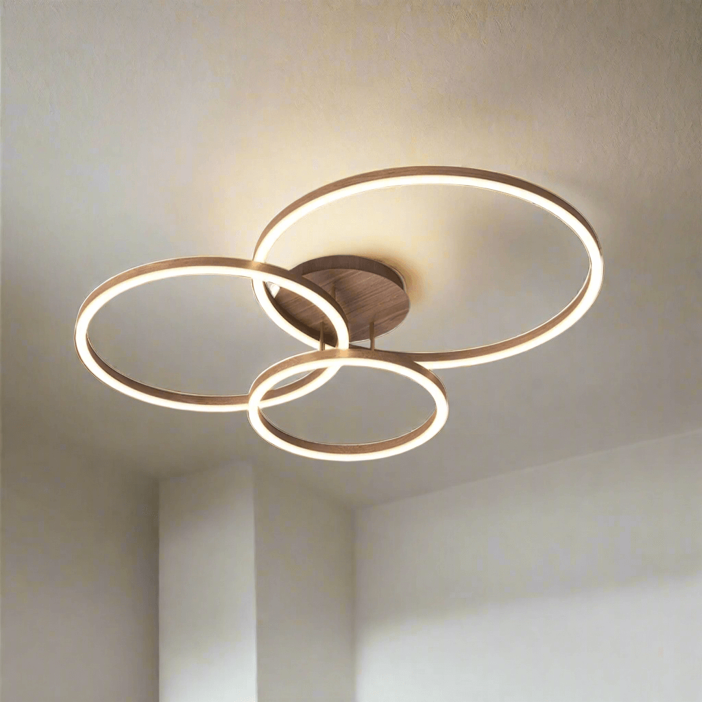 Elegant ring loftlampe