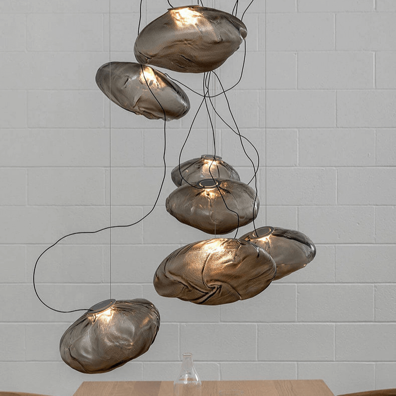 Moderne glas pendel