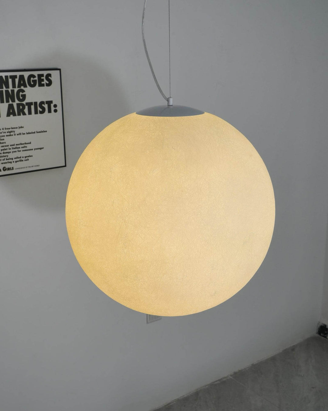 Unik Måne Loftlampe - Blødt Lys Til Dit Hjem