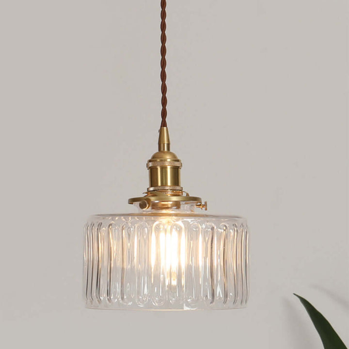 Vintage-stil glaspendel