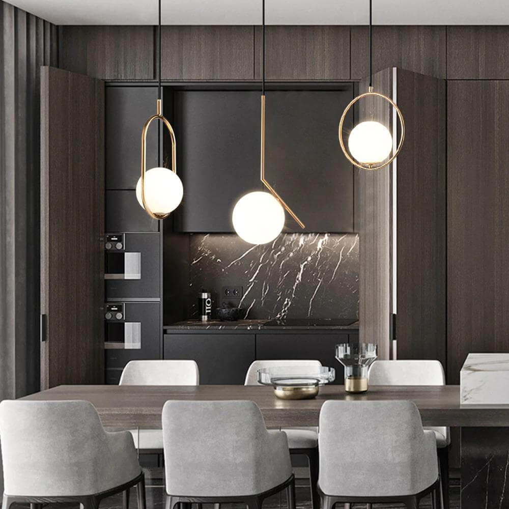 Glas Loft Pendel - Harmonisk Indendørs Belysning