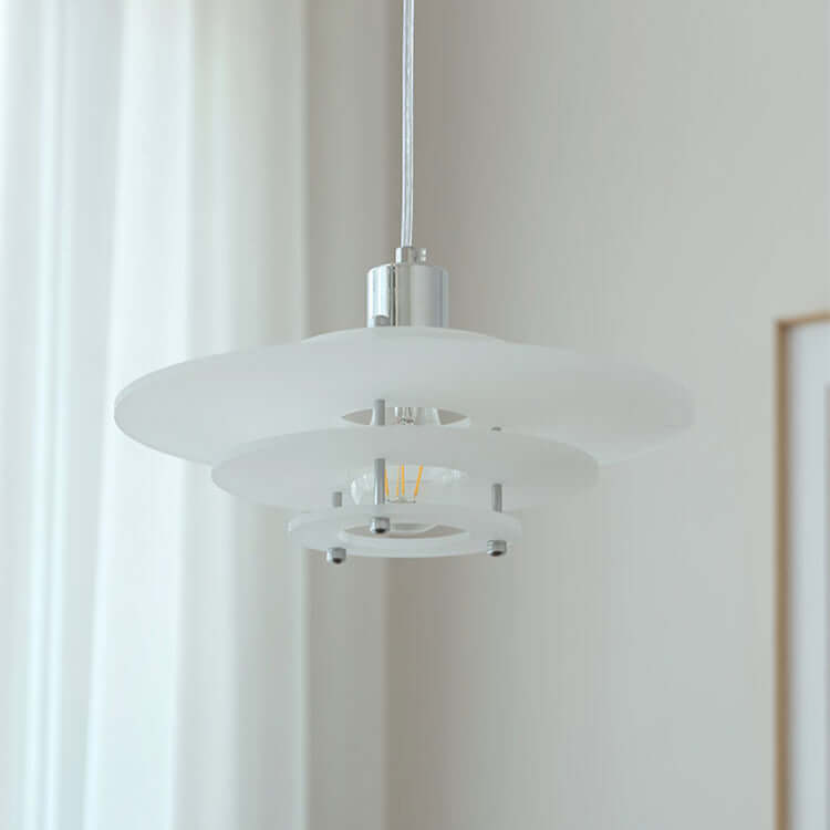 Moderne UFO-formet pendellampe, vintage stil