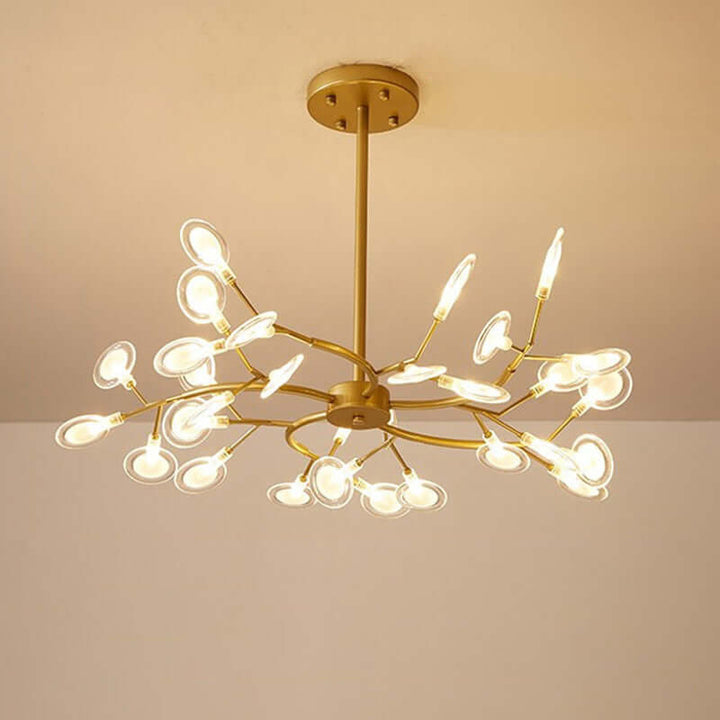Moderne LED-hængelampe med stjernedesign