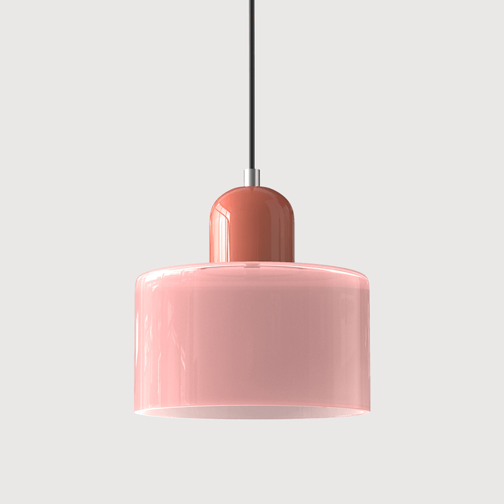 Moderni lasinen Bauhaus-tyylinen riippuvalaisin