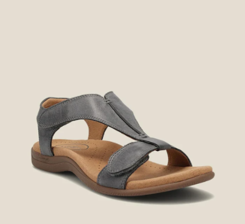 Moderne dame sandaler med justerbare tåstropper for personlig komfort, et must-have til sommer.