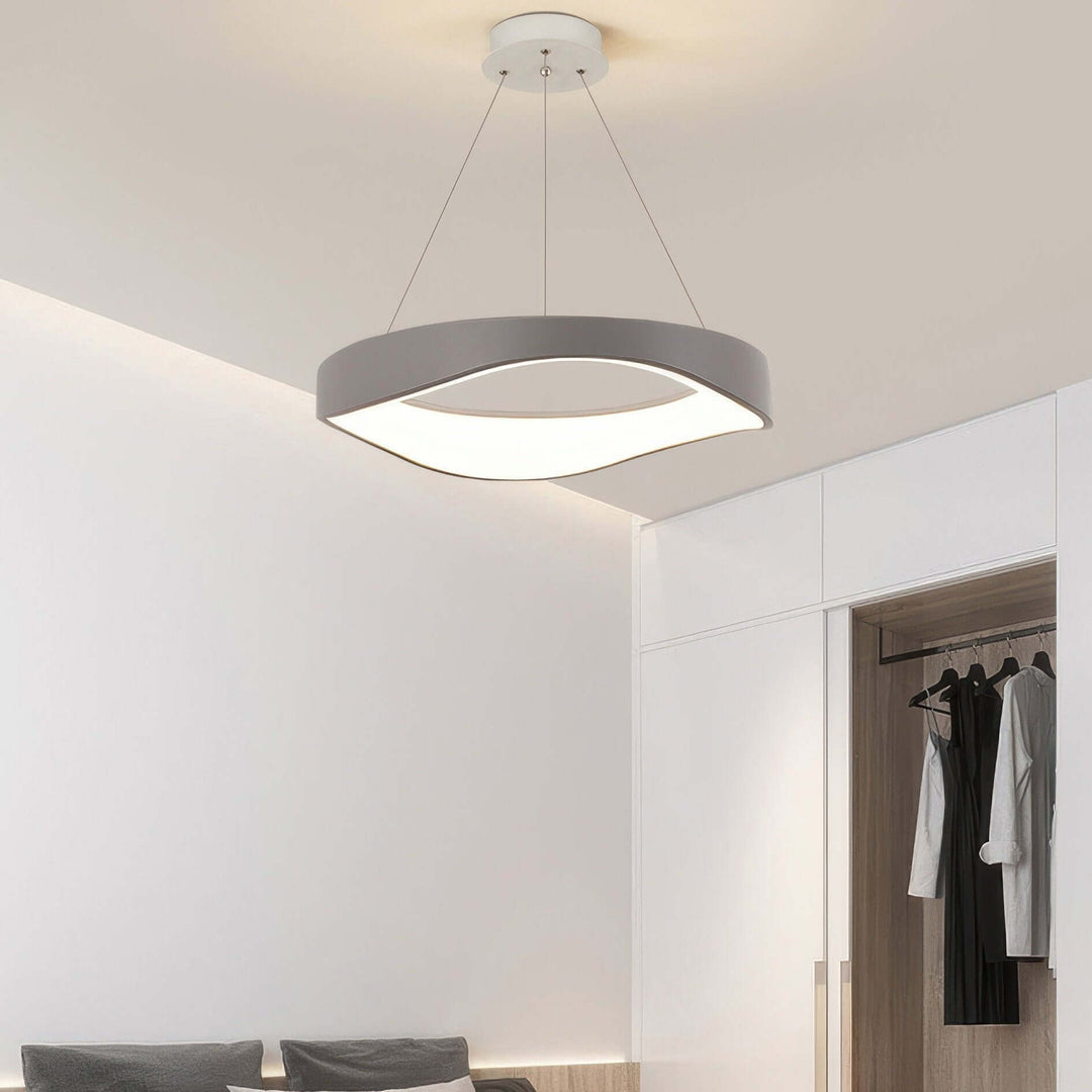 Moderne rund LED pendellampe til alsidig indendørs belysning