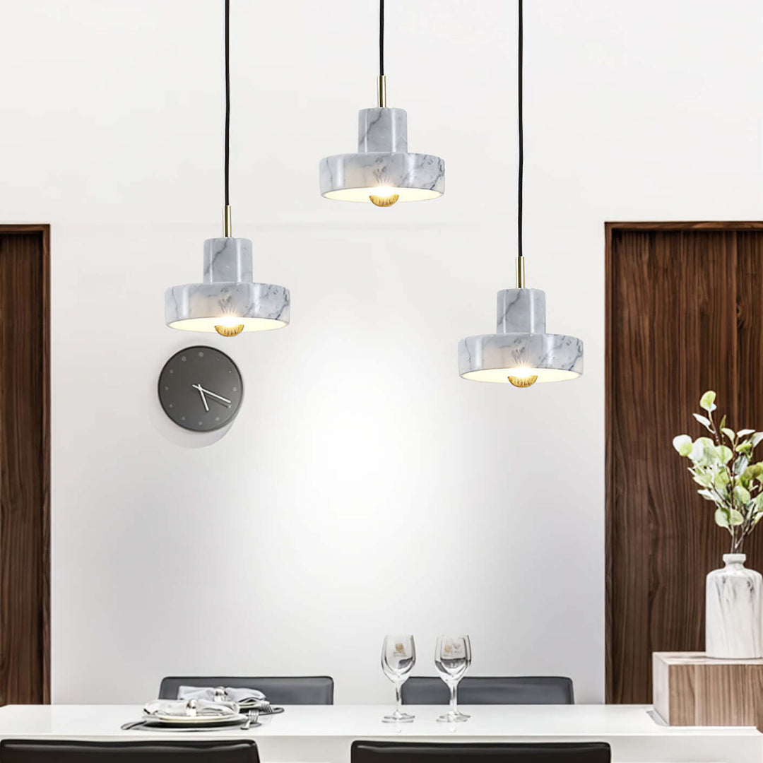 Marmoreret Aura Pendel Lampe