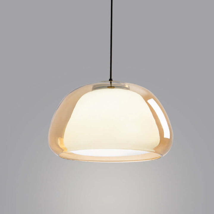 Moderne mælkeglas pendel - Stilfuld lampe til hjemmet