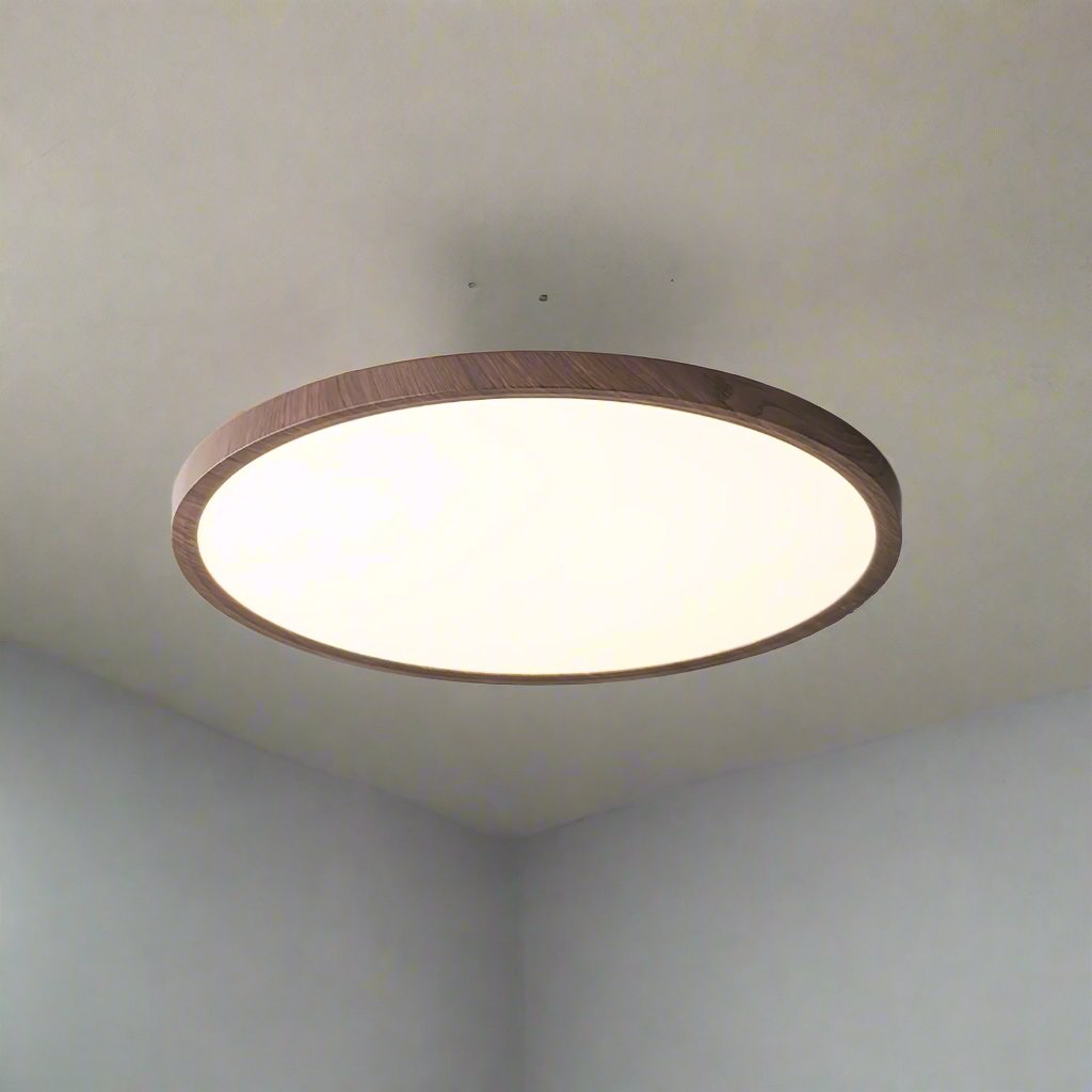 Tynd cirkulær loftlampe