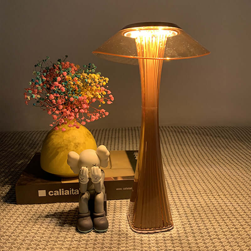 Krystallampe - LED bordlampe i diamantdesign
