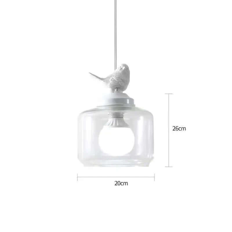 Pendel med fugledesign