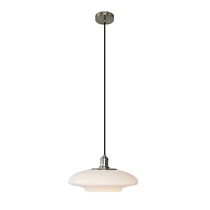 Moderne Hvid Glas Pendel