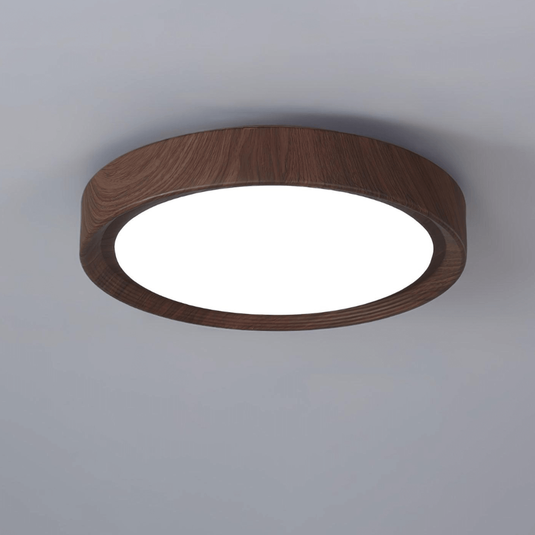 Moderne Træ Loftslampe - Dekorationslampe