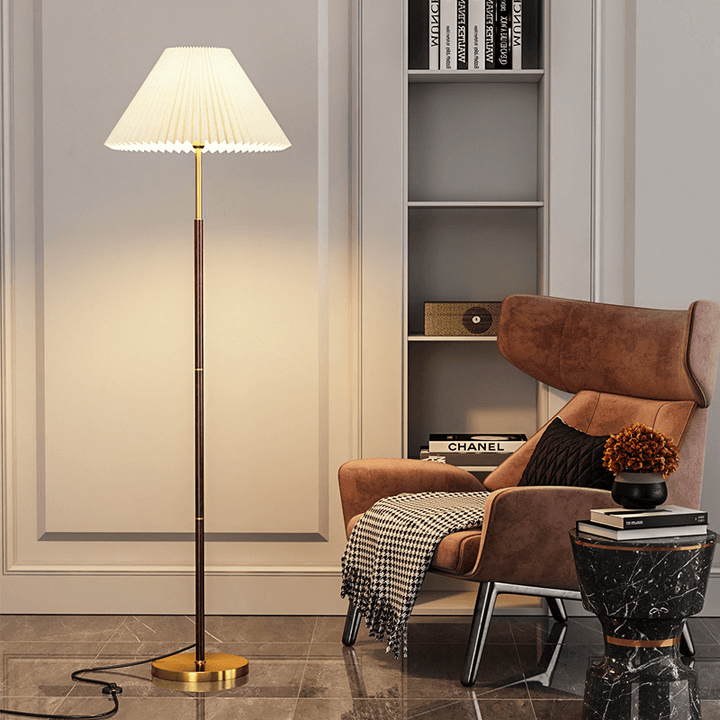 Moderne Rispapirlampe - Gulvlampe