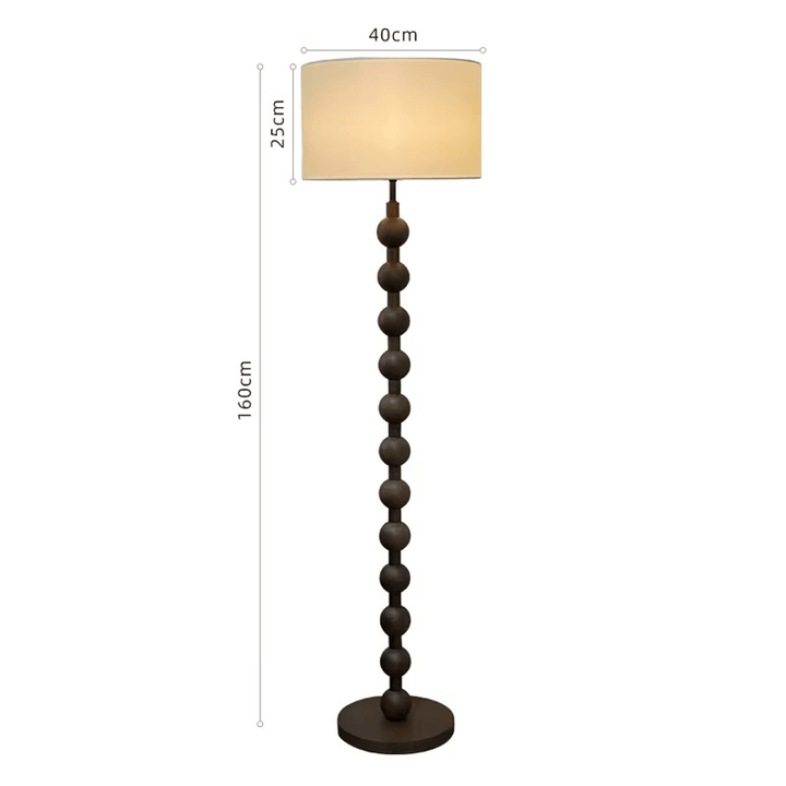 Japandi Gulvlampe Fod, Træ