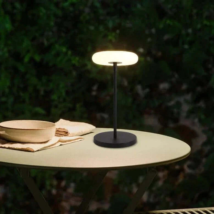 Udendørs solcellelampe - Moderne stolpe