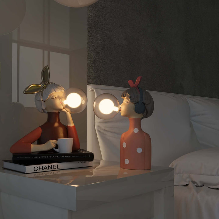 Håndlavet bordlampe fra Artisan Sisters