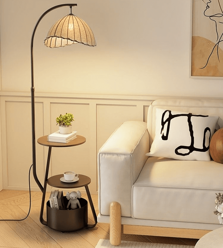 Moderne Japansk Sengebordslampe