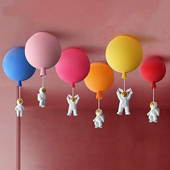 Moderne Måne/Astronaut LED Loftlampe