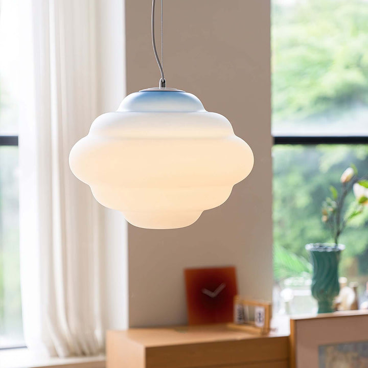 Moderne pendellampe med gradient farve